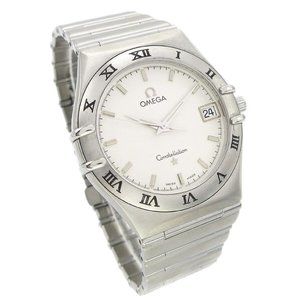 OMEGA Constellation Watch Wristwatch Quartz Silver SS 56372159 22495